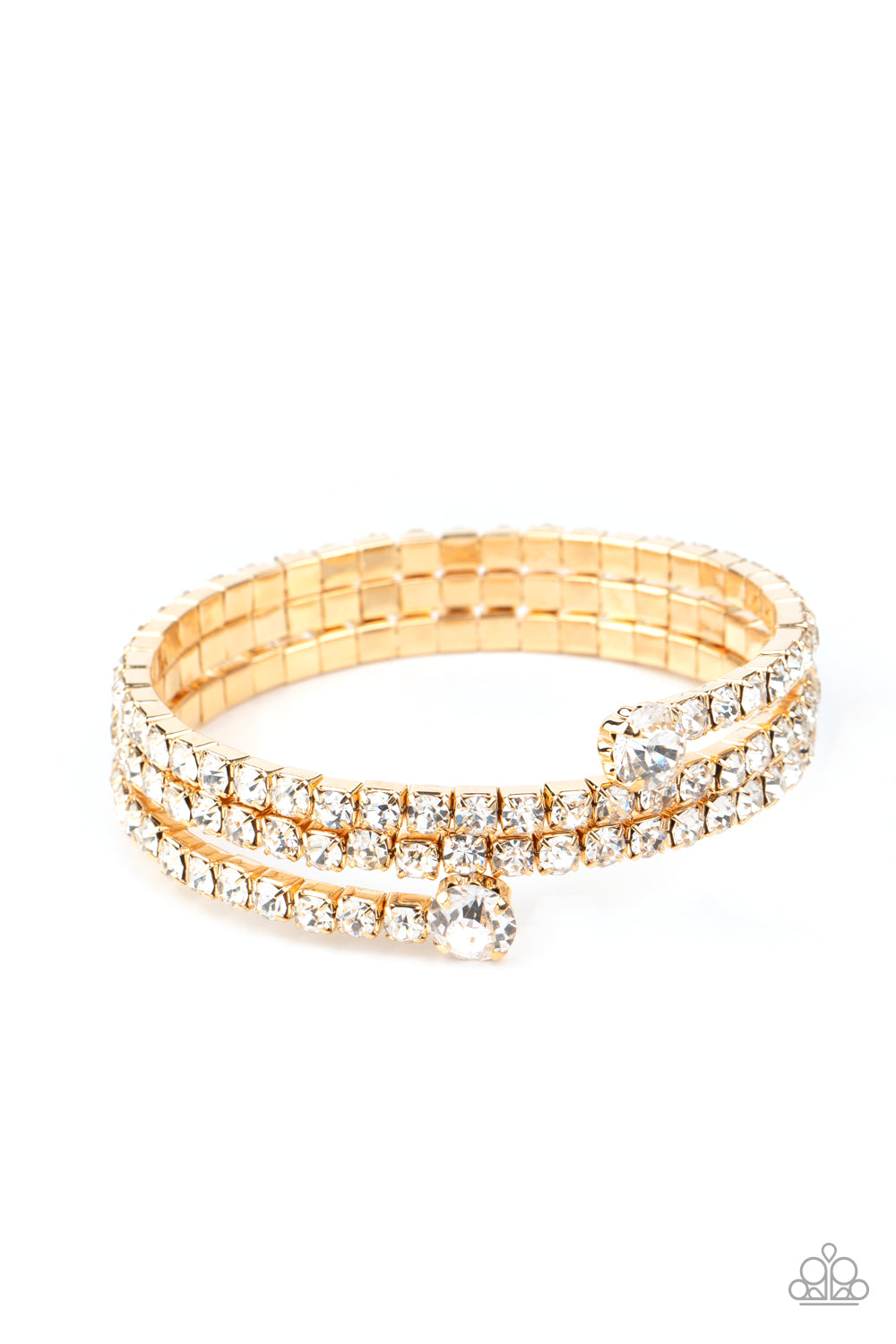 Paparazzi After Party Princess - Gold Bracelet