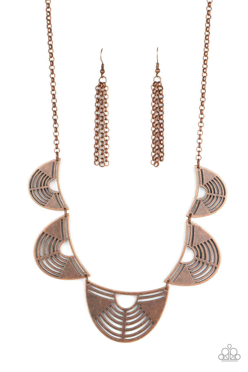 Paparazzi Record-Breaking Radiance - Copper Necklace