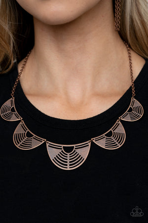 Paparazzi Record-Breaking Radiance - Copper Necklace