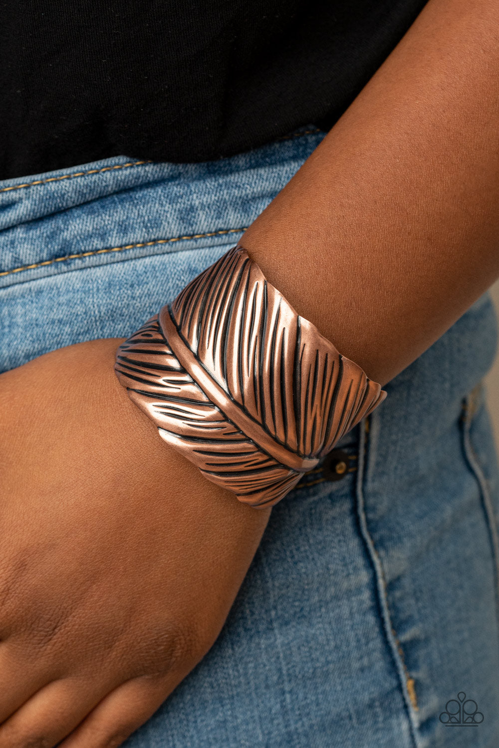 Paparazzi Where Theres a QUILL, Theres a Way - Copper Bracelet