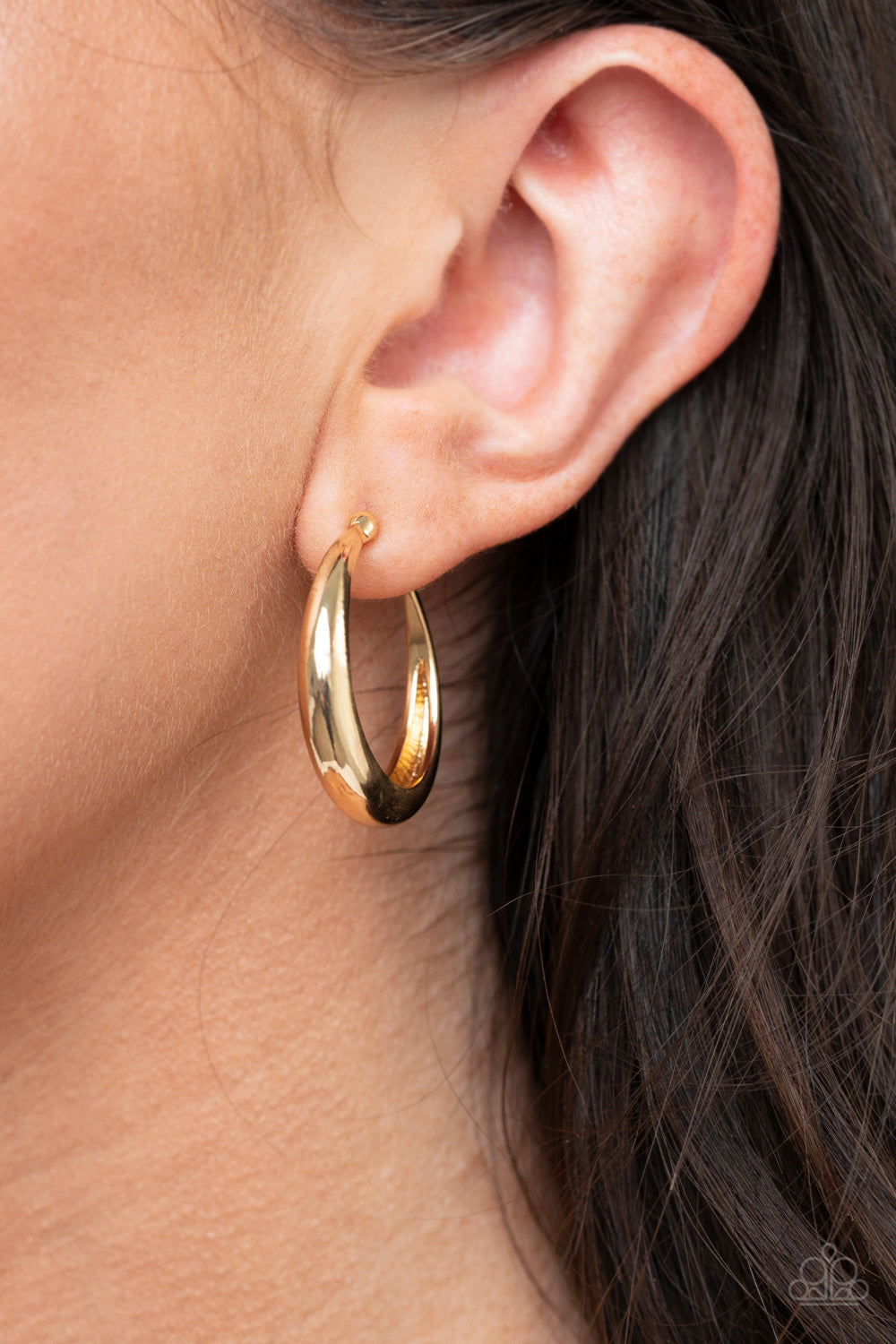 Paparazzi Lay It On Thick - Gold Earrings