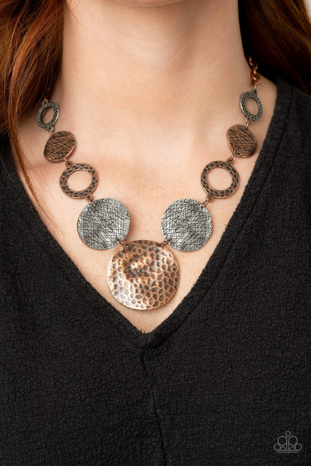 Paparazzi Terra Adventure - Copper Necklace
