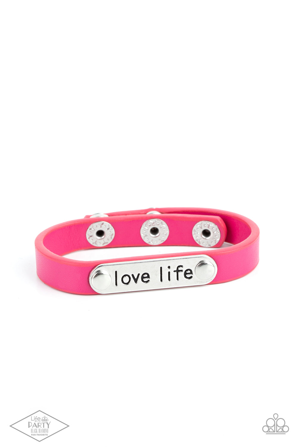 Paparazzi Love Life - Pink Bracelet