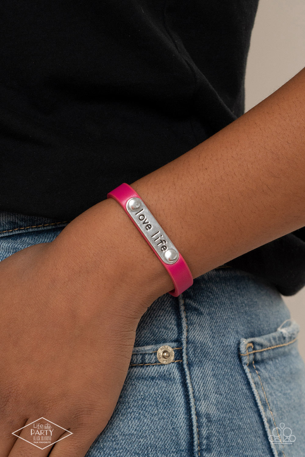 Paparazzi Love Life - Pink Bracelet