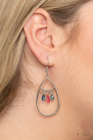 Paparazzi Shimmer Advisory - Multi Earrings