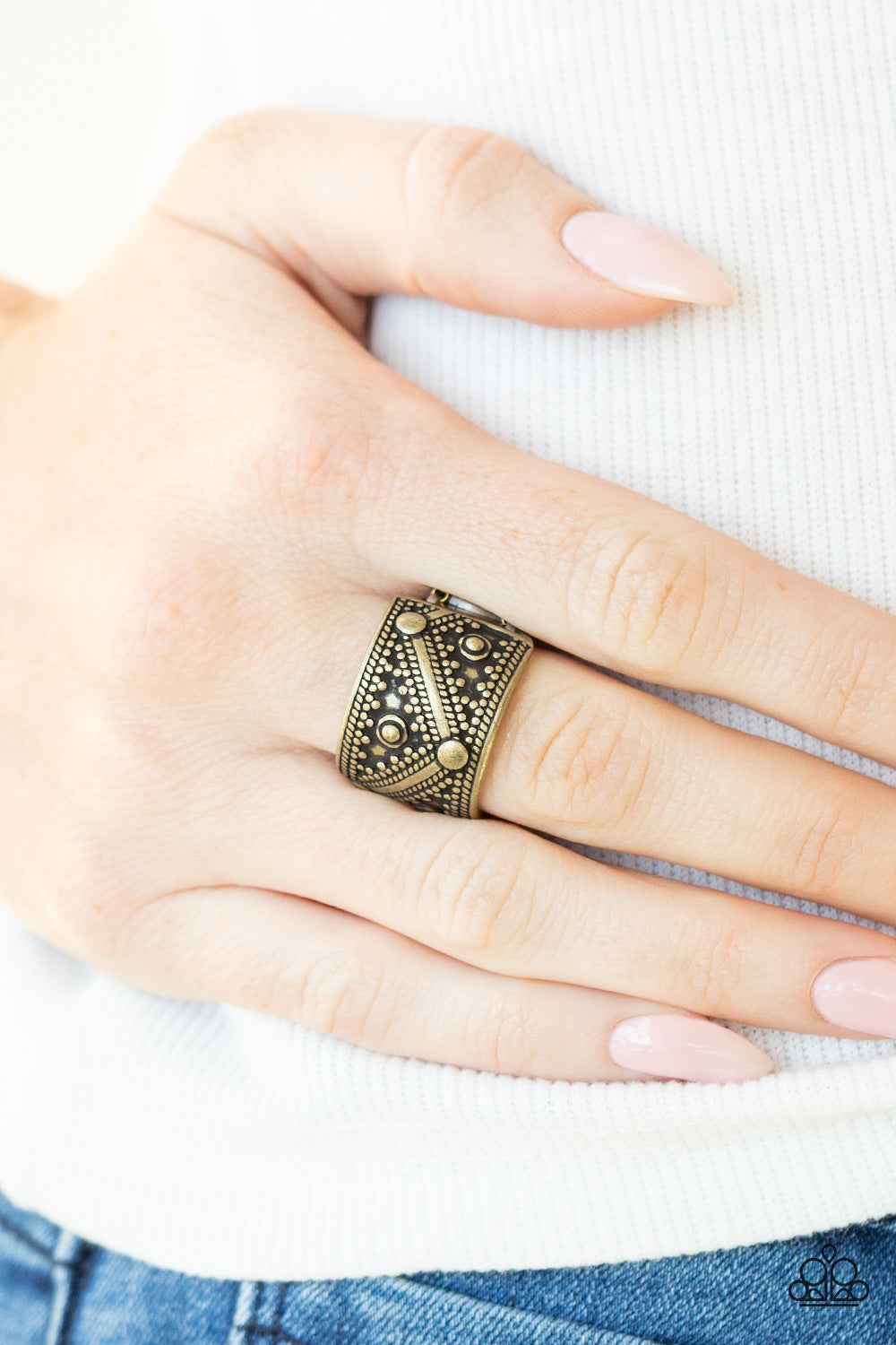 Paparazzi Primal Patterns - Brass Ring