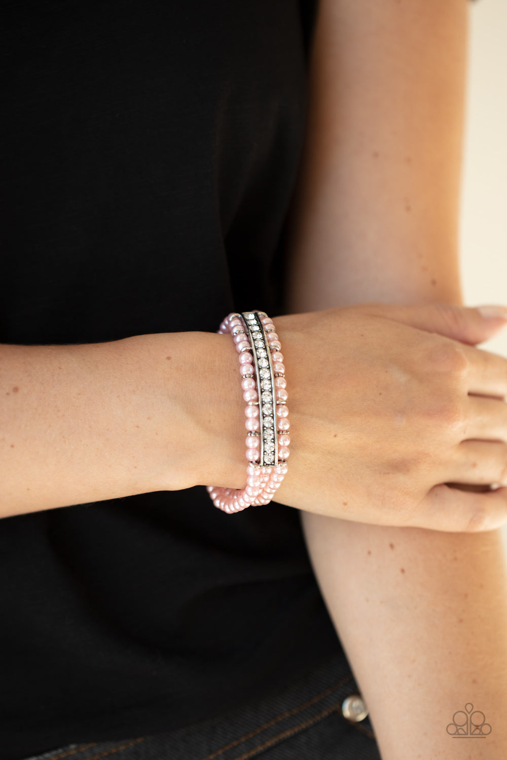 Paparazzi Vintage Beam - Pink Bracelet