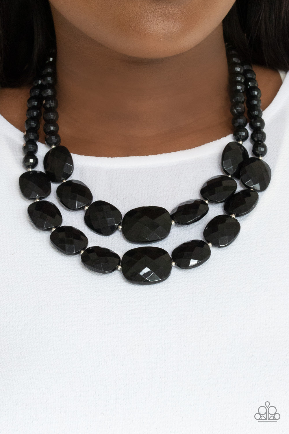 Paparazzi Resort Ready - Black Necklace