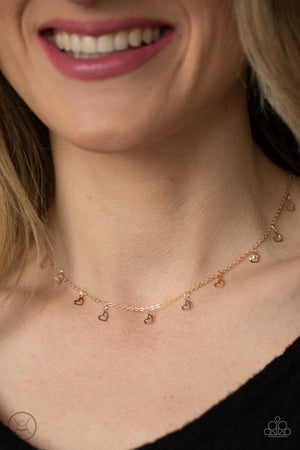 Rose Gold, Choker, Hearts