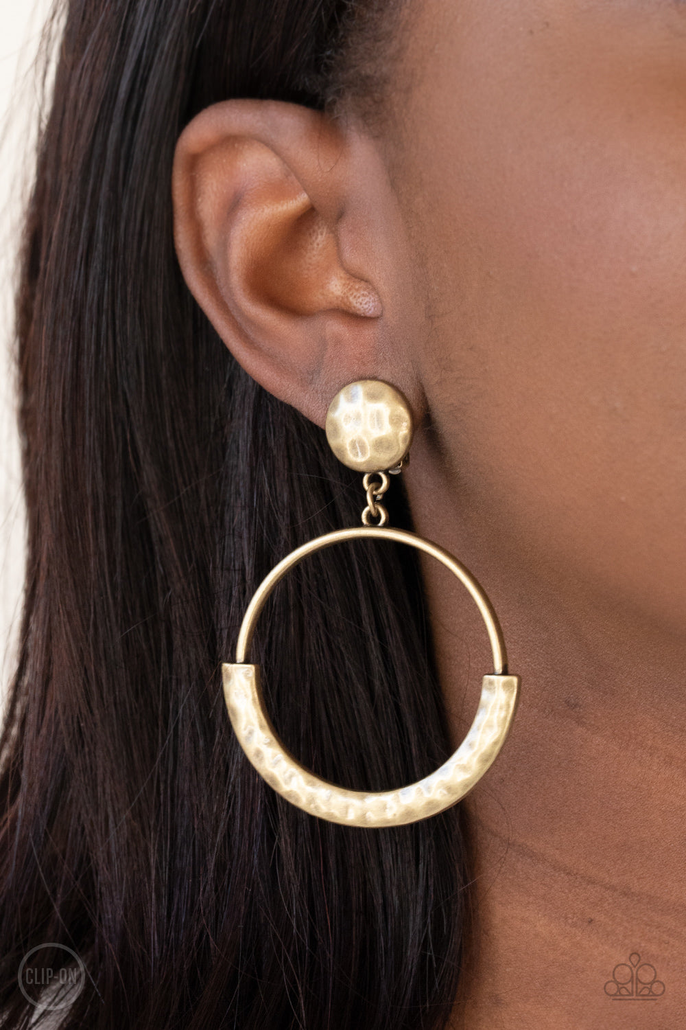 Paparazzi Rustic Horizons - Brass Earrings