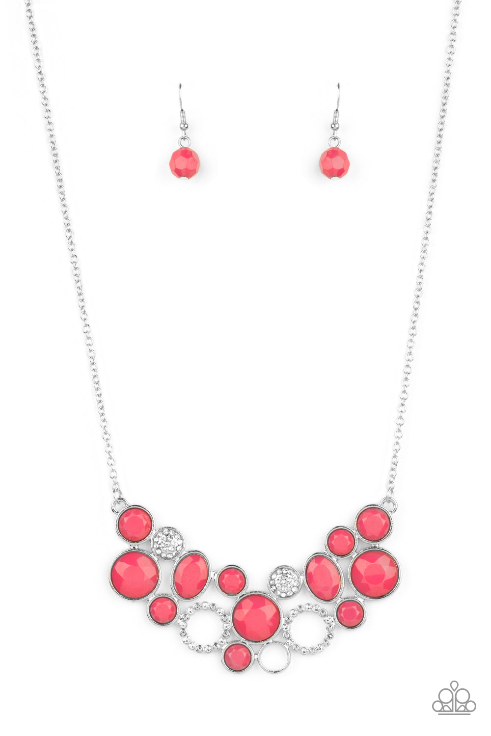 Paparazzi Extra Eloquent - Pink Necklace