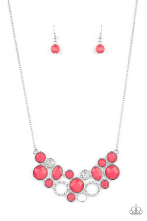 Paparazzi Extra Eloquent - Pink Necklace