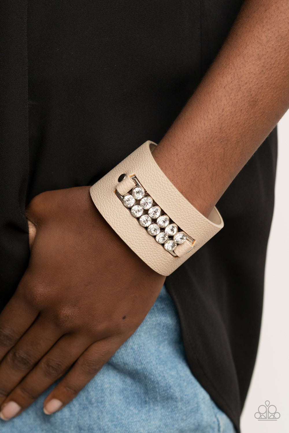 Paparazzi Runway Rebellion - Brown Bracelet