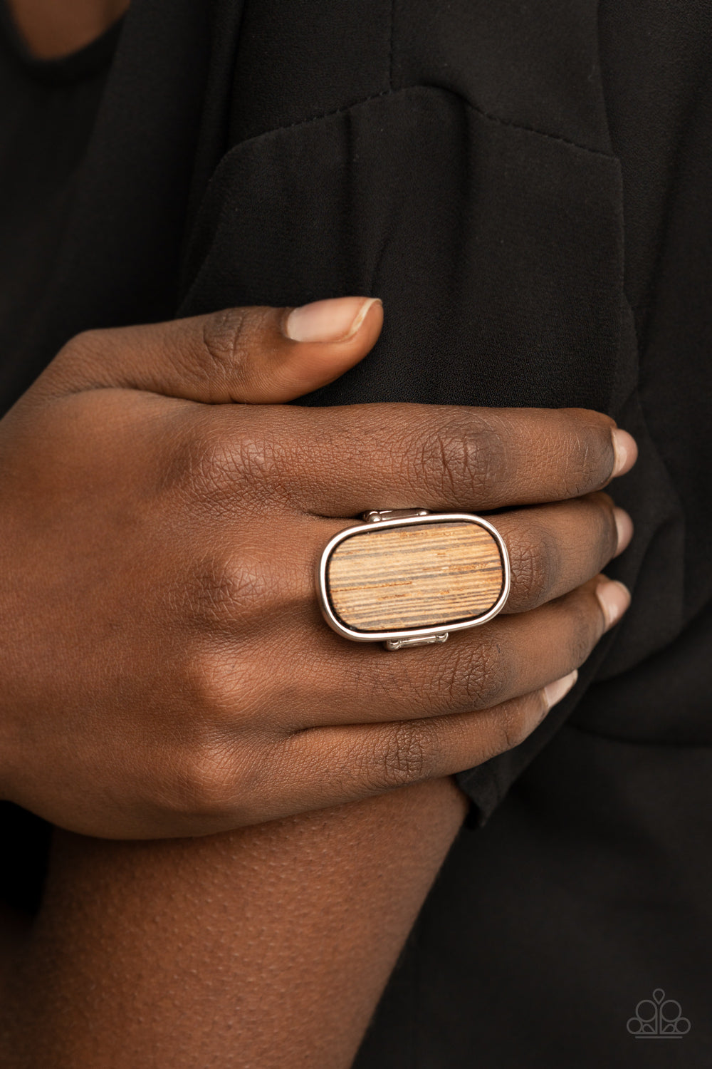 Paparazzi Reclaimed Refinement - Brown Ring