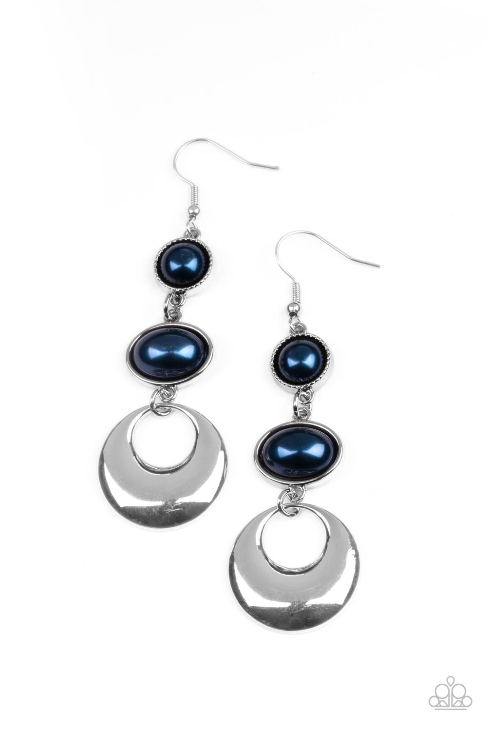 Paparazzi Bubbling To The Surface - Blue Earrings