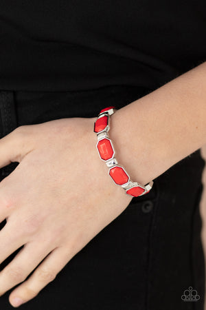 Paparazzi Fashion Fable - Red Bracelet