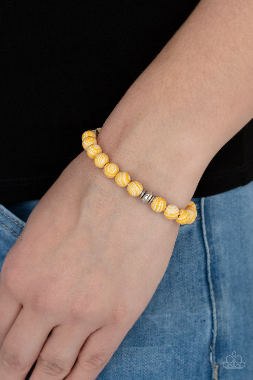 Paparazzi Awakened - Yellow Bracelet