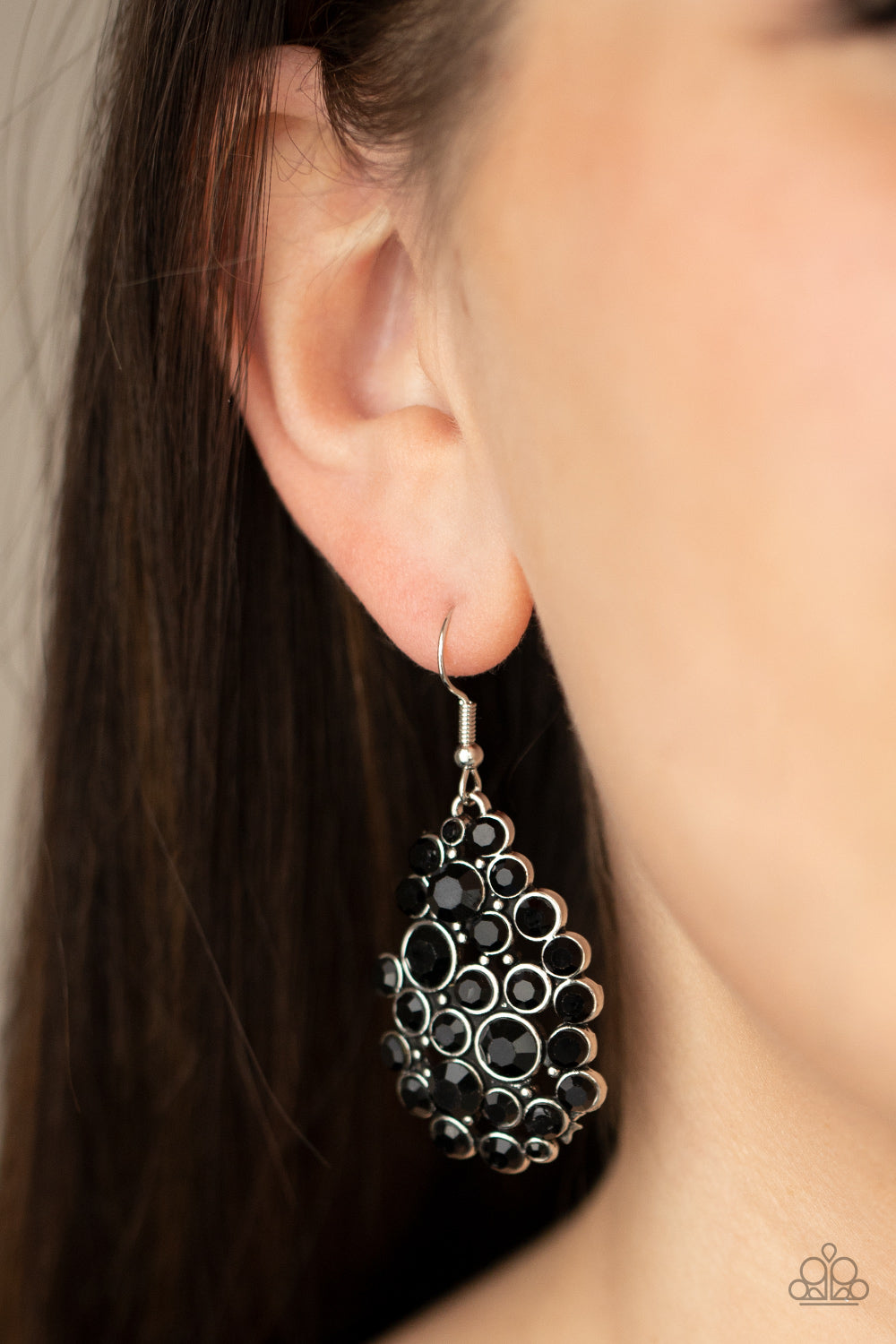 Black, Rhinestones