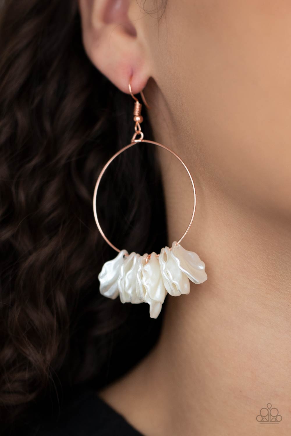 Paparazzi Sailboats and Seashells - Copper Earrings