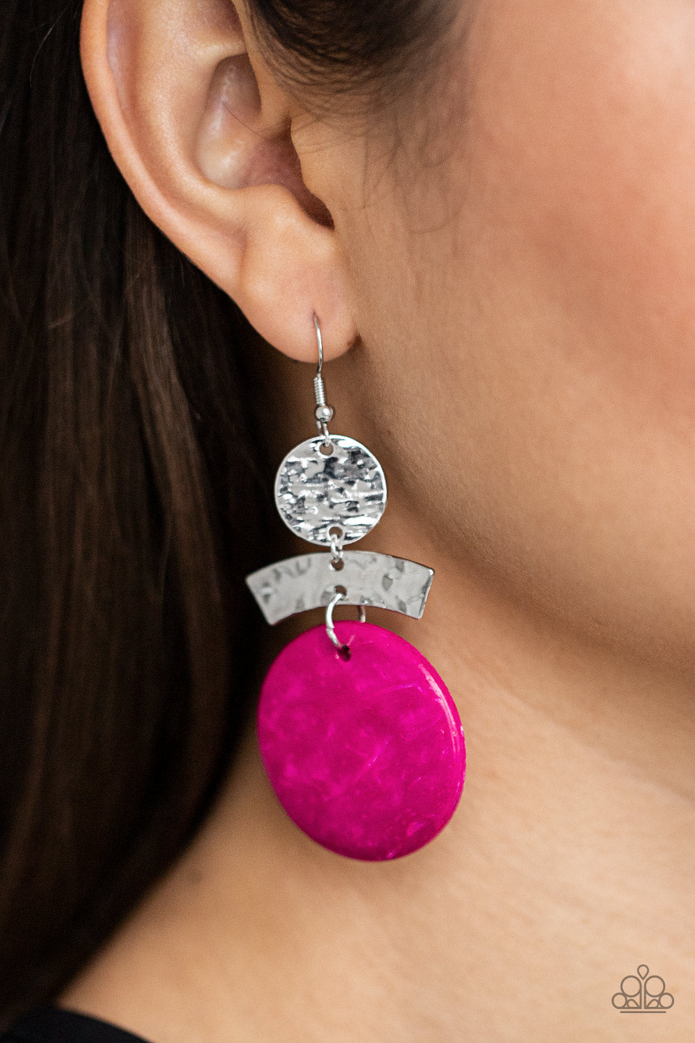 Silver, Pink, Wood