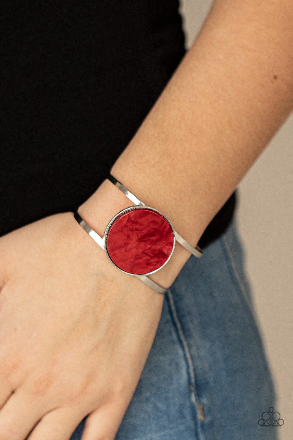 Paparazzi Colorful Cosmos - Red Bracelet