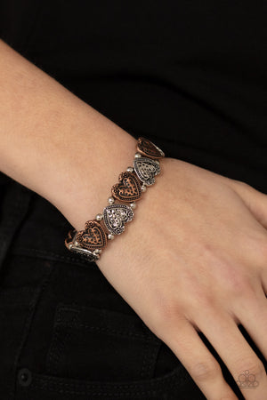 Paparazzi Rustic Heartthrob - Multi Bracelet