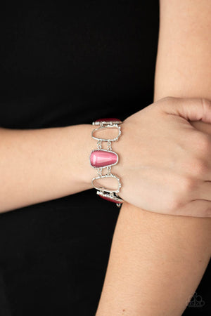 Paparazzi Yacht Club Couture - Pink Bracelet