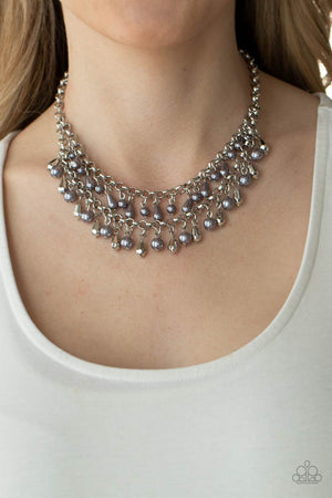 Paparazzi Big Money - Silver Necklace