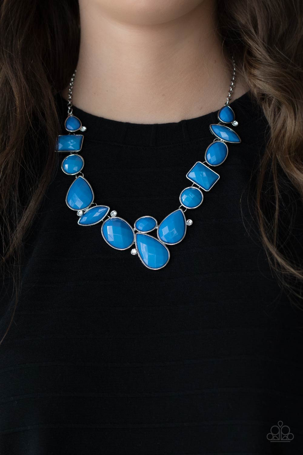 Paparazzi Mystical Mirage - Blue Necklace