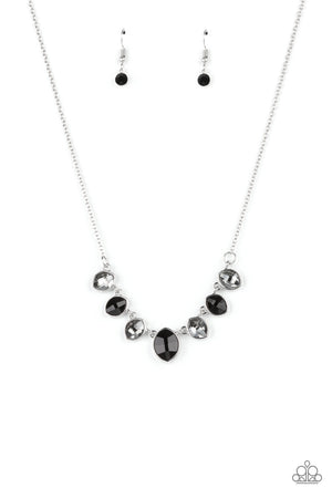 Paparazzi Material Girl Glamour - Black Necklace