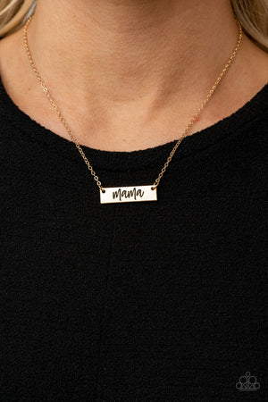 Paparazzi Blessed Mama - Gold Bracelet