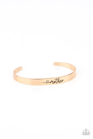 Paparazzi Sweetly Named - Gold Bracelet