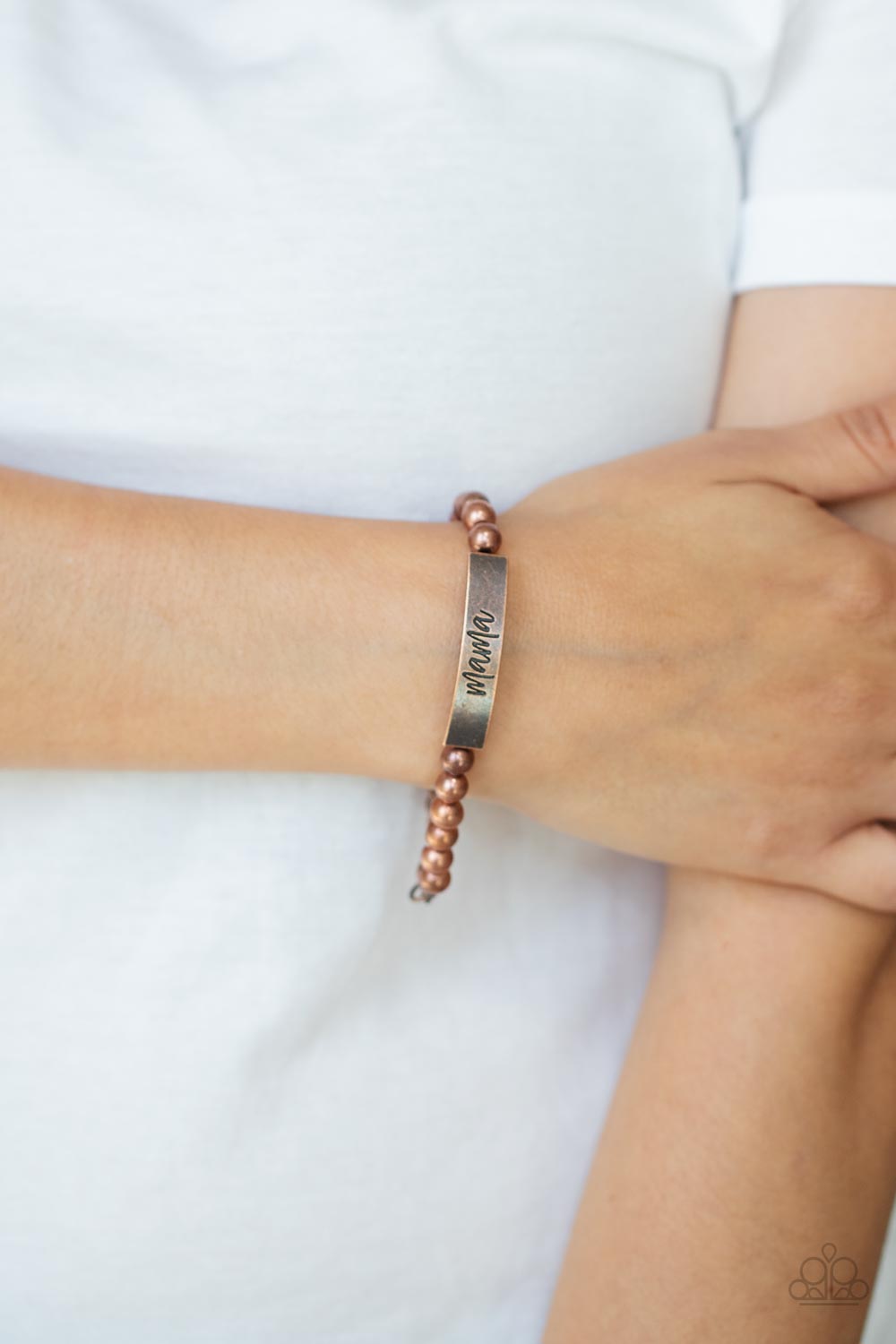 Paparazzi Mom Squad - Copper Bracelet