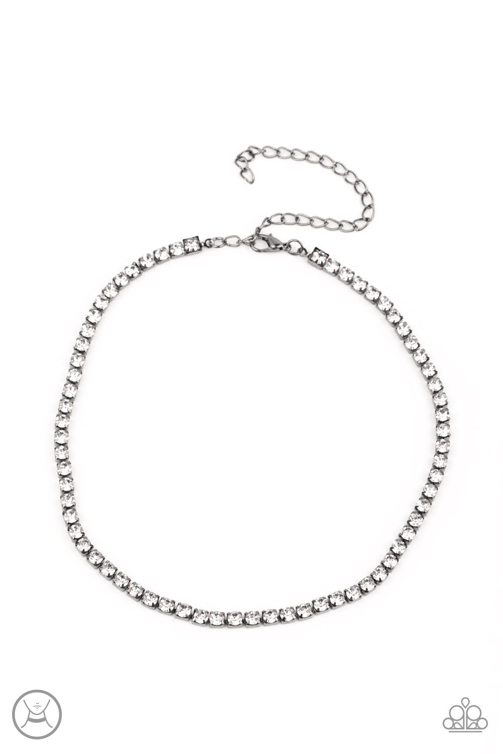 Paparazzi Starlight Radiance - Black Choker Necklace