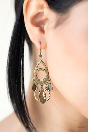 Paparazzi PLAINS Jane - Multi Earrings