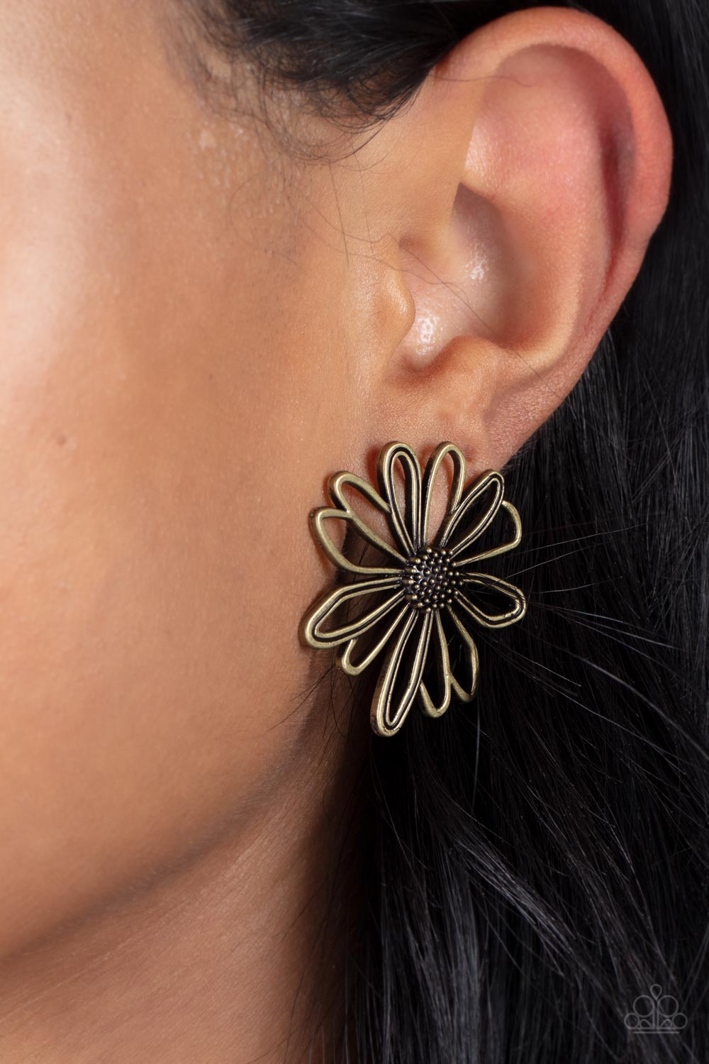 Paparazzi Artisan Arbor - Brass Earrings