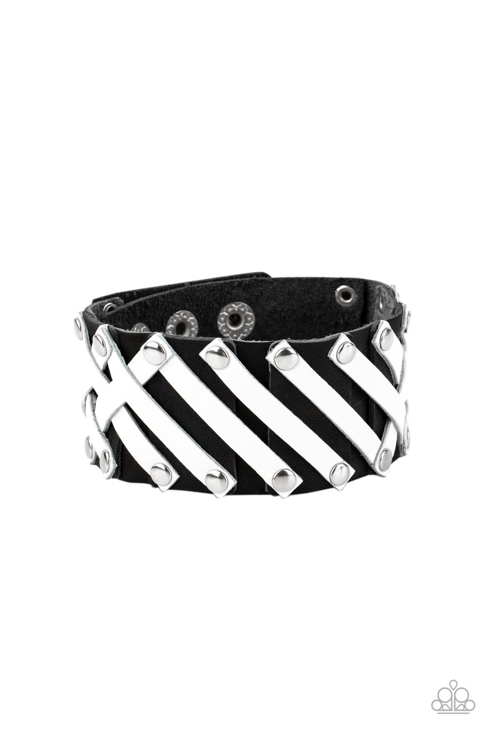 Paparazzi Rebel Rumble - Black Urban Bracelet