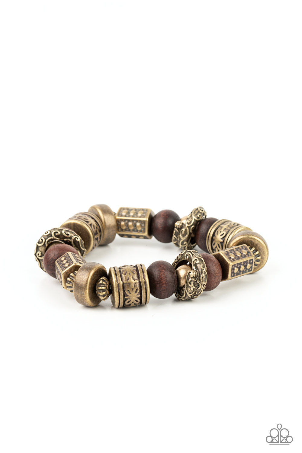 Paparazzi Exploring The Elements - Brass Bracelet