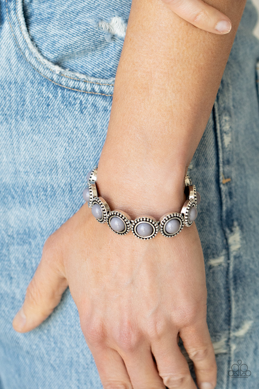 Paparazzi Polished Promenade - Silver Bracelet