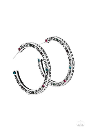 Paparazzi Richly Royal - Multi Earrings