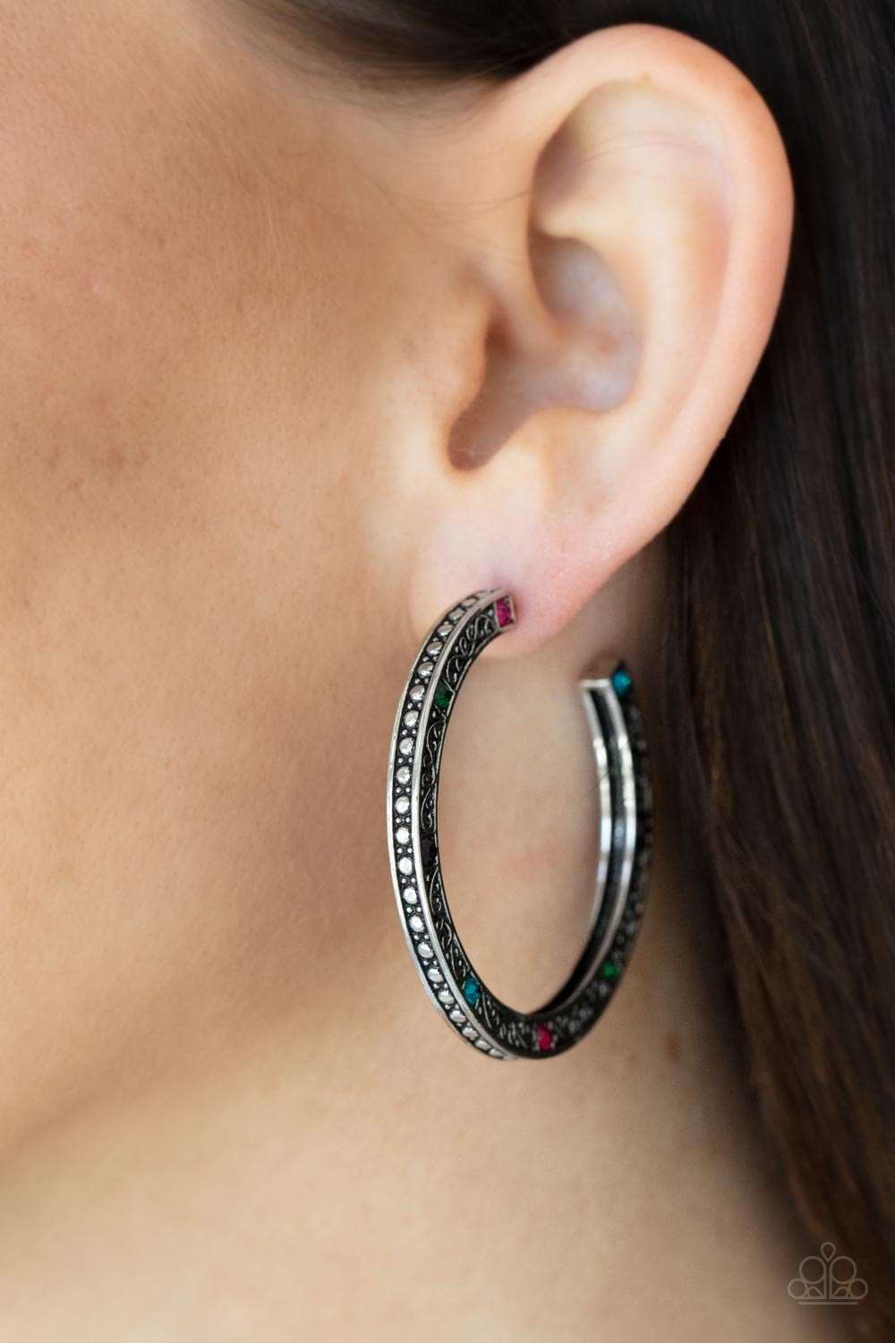 Paparazzi Richly Royal - Multi Earrings
