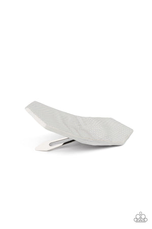 Paparazzi Interstellar Safari - Silver Hair Clip