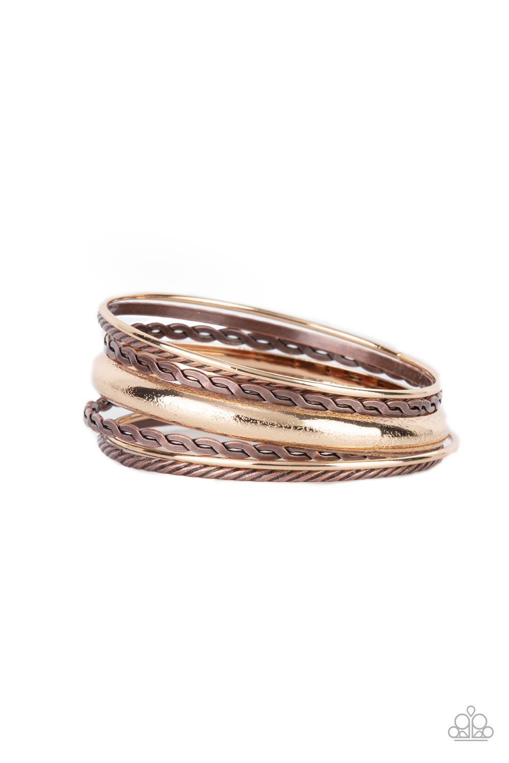 Paparazzi Trophy Texture - Multi Bracelet