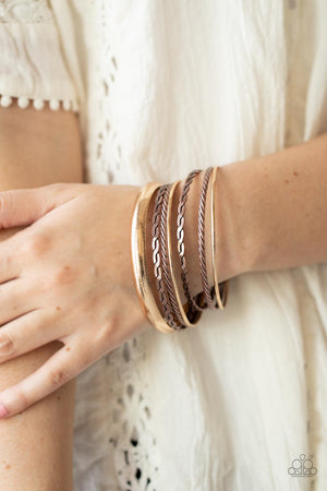 Paparazzi Trophy Texture - Multi Bracelet