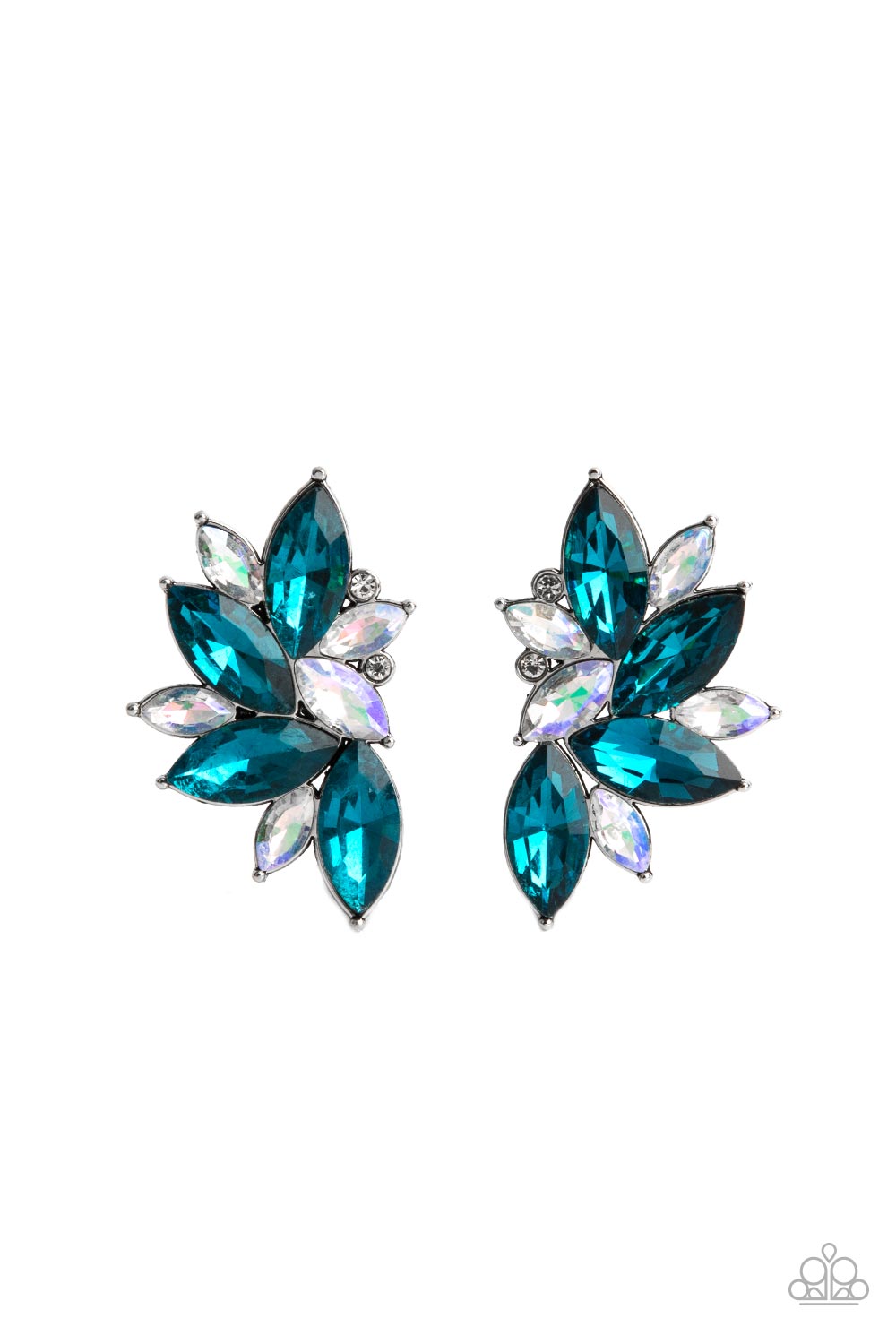 Paparazzi Instant Iridescence - Blue Earrings