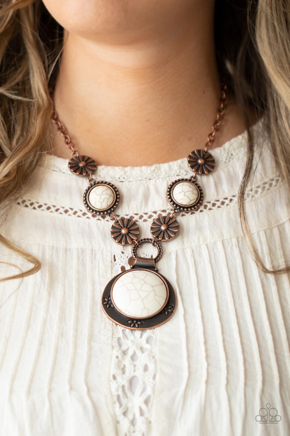 Paparazzi Saguaro Garden Copper Necklace & Fredonia Flower Patch Copper Bracelet