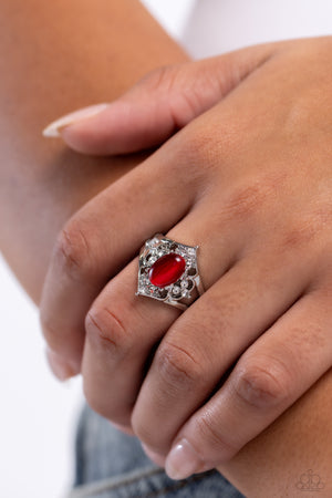 Paparazzi Countdown to Countess - Red Ring