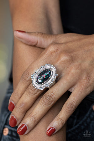 Paparazzi Terrazzo Trendsetter - Black Ring