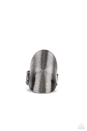 Paparazzi Urban Labyrinth - Black Ring