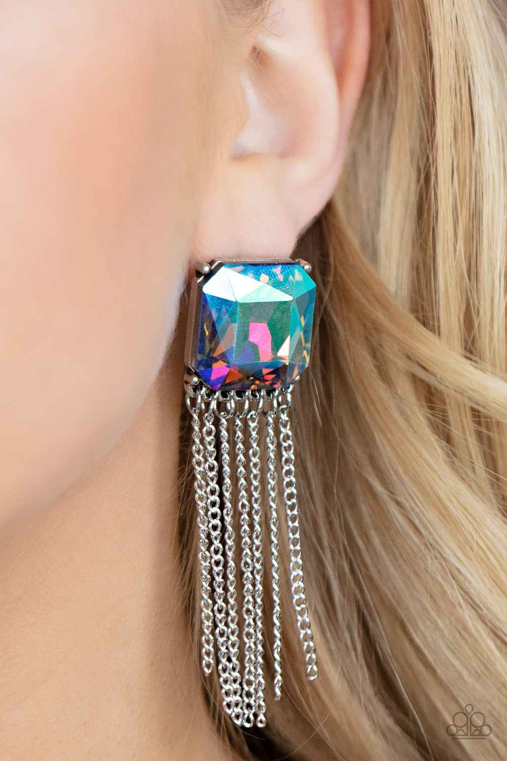 Paparazzi Life of the Party October 2021 Exclusive - Supernova Novelty Multi Earrings